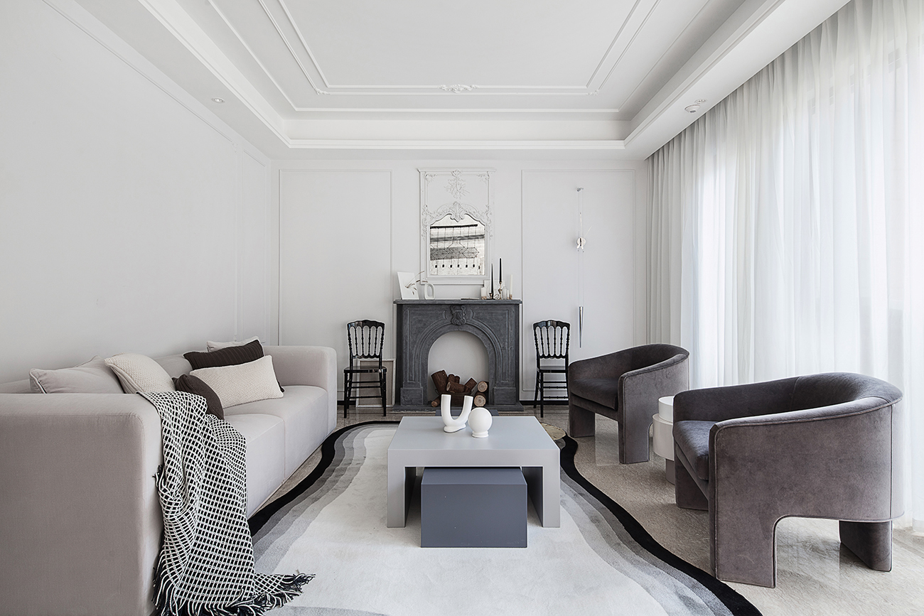 暖灰調北歐風，實力演繹大氣居家暖宅