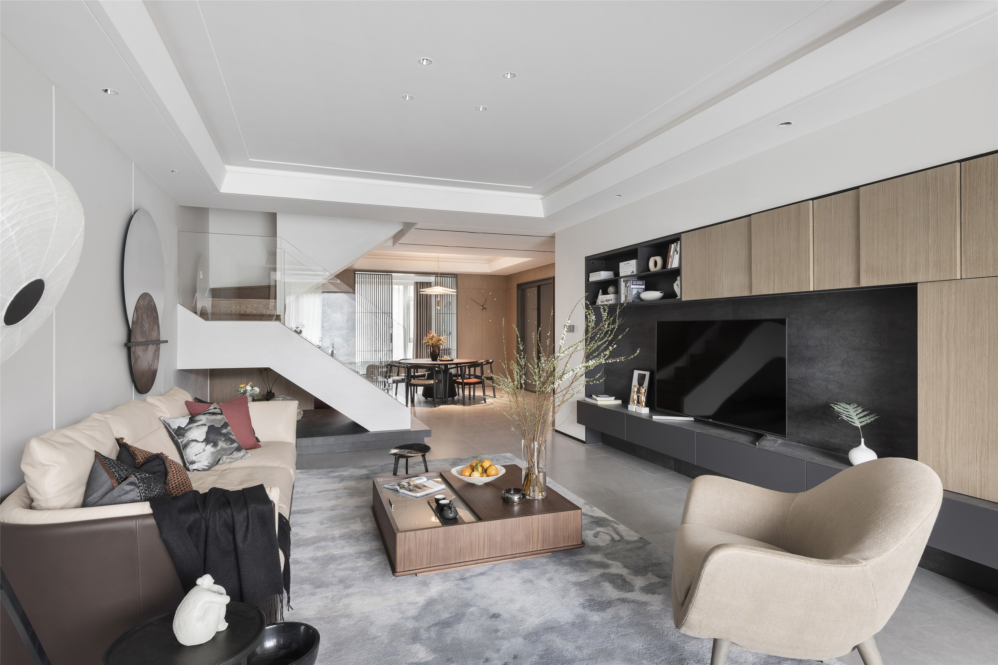 156㎡ | 樓中樓營(yíng)造“望月思鄉(xiāng)”的古典意象與古城閬中的山水地緣