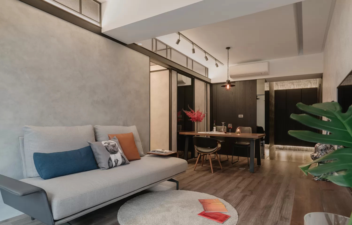 108㎡ | 打造具有隱約變幻的心理暗示、與反差美學之家