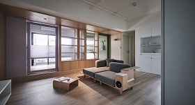 91㎡ | 打造原木風極簡之家