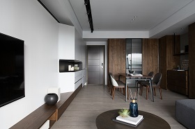 122㎡ | 用線條打造極簡(jiǎn)美學(xué)