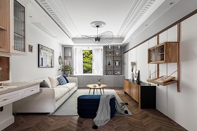 120㎡ | 美式與原木工業，混搭精致復古范兒