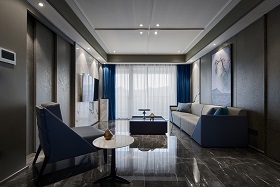 89㎡ | 生活就像是一次旅行每個人都懷揣一份藍色的夢出發！