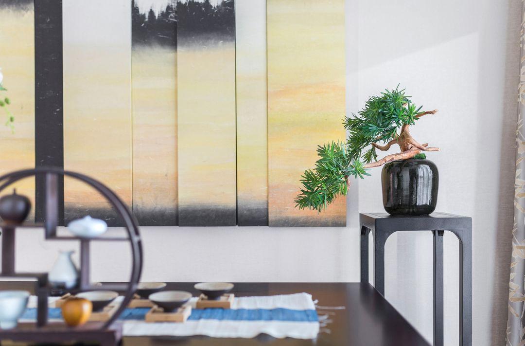 南寧榮顧·書香門第129平米中式風(fēng)格案例效果圖