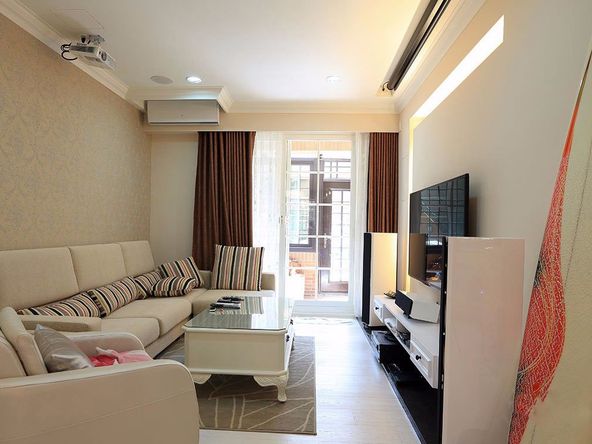 南寧祖龍ACMALL83平米田園風(fēng)格案例效果圖