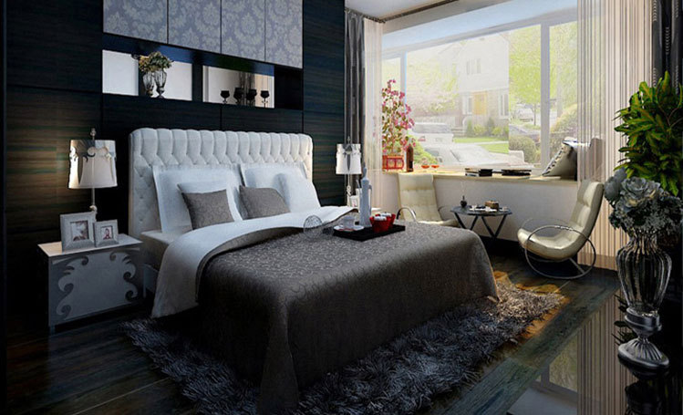 南寧彰泰新旺角160平米后現(xiàn)代風(fēng)格案例效果圖