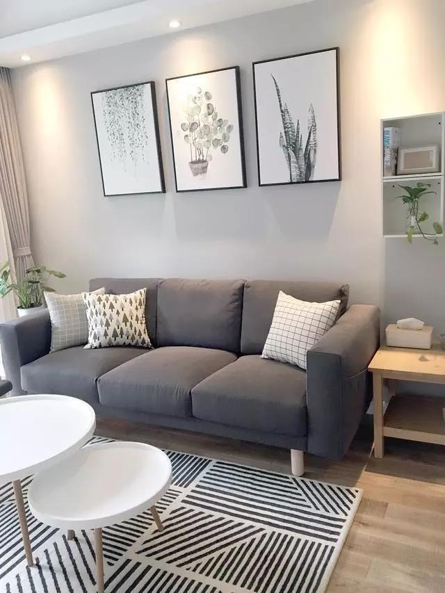 南寧龍光·江南院子85平米北歐風格案例效果圖