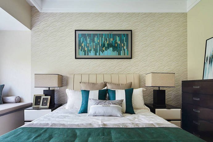 龍光玖瓏臺(tái)126新中式風(fēng)格案例效果圖