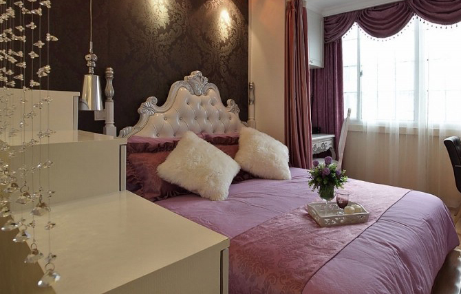 南寧檀府印象40平米歐式風(fēng)格裝修案例效果圖