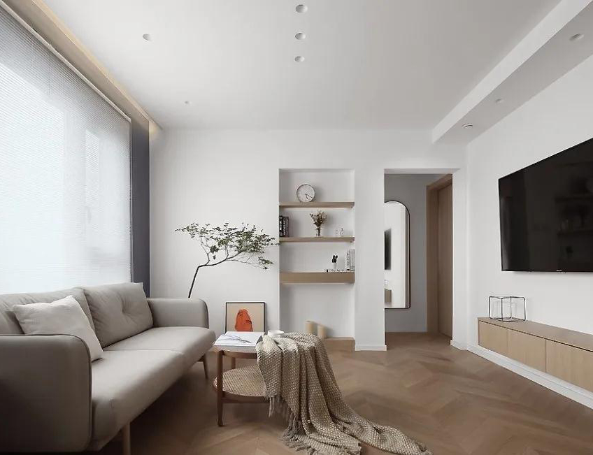 和風(fēng)日式 | 76㎡二居室，慵懶而隨性的日式生活格調(diào)